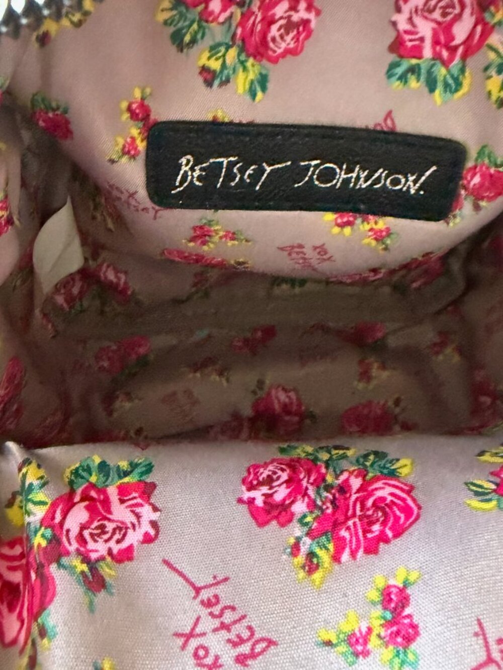 🌸 Betsey Johnson French Bulldog Floral Mini Backpack - Puppy Kitsch 🐶 - Picture 5 of 6
